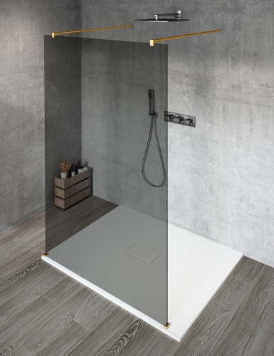 Sapho GELCO VARIO 100 Walk-In zuhanyfal, sötétített üveg GX1310