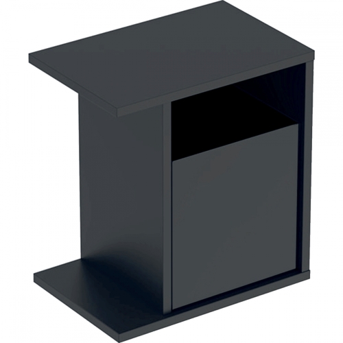 Geberit iCon oldalelem tárolódobozzal, 37x40x24.5cm, matt lakkozott láva 841138000
