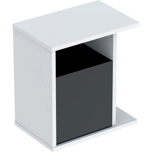 Geberit iCon oldalelem tárolódobozzal, 37x40x27.3cm, matt lakkozott fehér 841237000