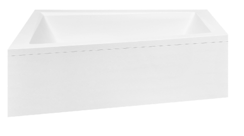 Besco Intima 150x85 cm aszimmetrikus kád balos WAIT-150-NL