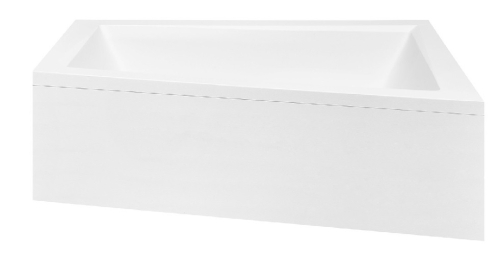 Besco Intima 160x90 cm aszimmetrikus kád jobbos WAIT-160-NP