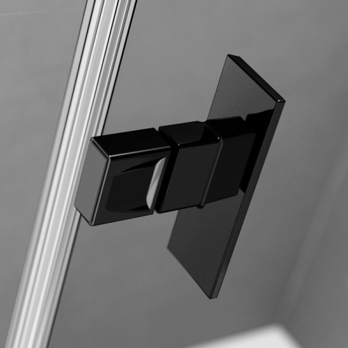 Radaway Nes Black KDJ I 110 B zuhanyajtó, 110 cm-es balos 10036110-01-01L