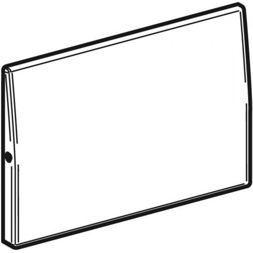 Geberit Delta takarólap, csavarral rögzíthető, szálcsiszolt 115.103.00.1