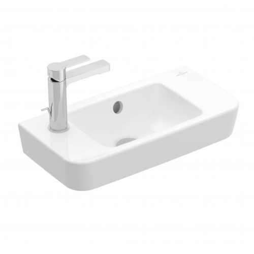 Villeroy & Boch O.Novo 50x25 cm-es kézmosó csaplyuk a bal oldalon 4342L501