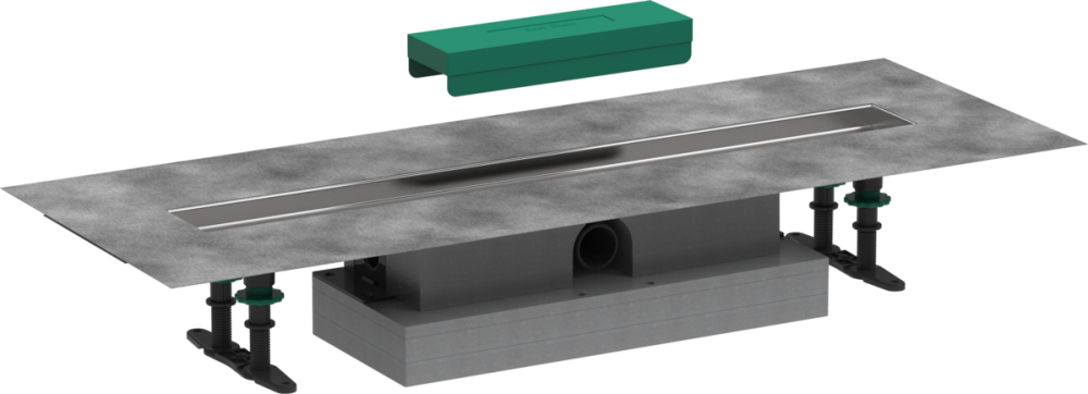 Hansgrohe uBox universal teljes szett lapos telepítéshez- 70 cm, zuhanylefolyó készlethez 56017180
