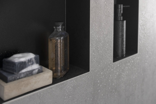 Hansgrohe XtraStoris Minimalistic falfülke keret nélkül, 300/150/100 rozsdamentes acél 56070800