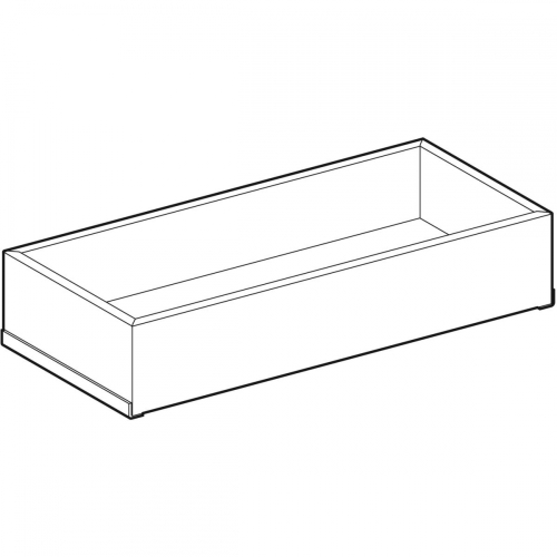 Geberit Acanto rendeződoboz, 33,5x15x6,9cm, fakó tölgy színű 500.648.00.2