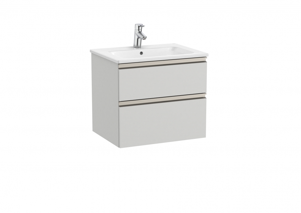 Roca The Gap 60 cm fürdőszoba bútor mosdóval, artico szürke A851476447