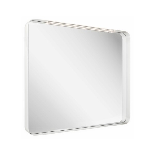 Ravak fürdőszobai tükör STRIP 800x700 fehér, világítással X000001567