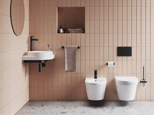 Ravak Yard C 45 cm kerámia sarok mosdó, fehér XJX01245000