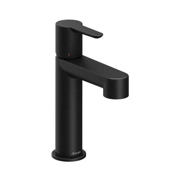 Ravak Puri Black PU 014.20 álló mosdócsaptelep leeresztő nélkül, fekete X070181
