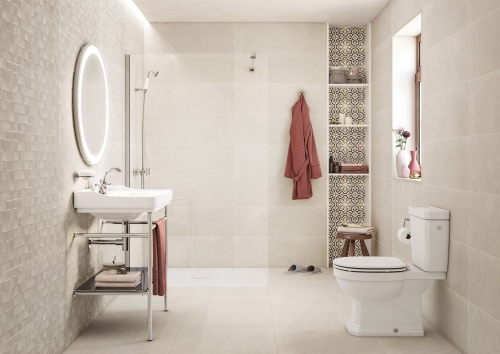 Roca Carmen mosdó és rozsdamentes acél keret A851370425