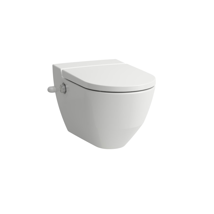 Laufen CLEANET NAVIA rimless bidés wc oldalsó nyílással a vízellátáshoz matt fehér H8206017577171
