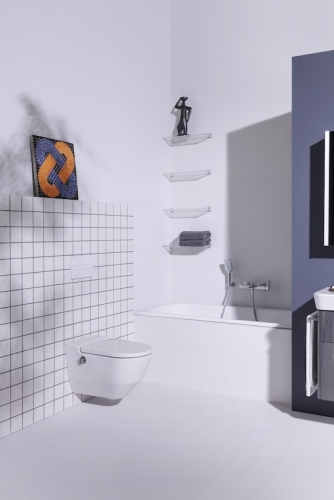 Laufen CLEANET NAVIA rimless bidés wc oldalsó nyílással a vízellátáshoz matt fehér H8206017577171