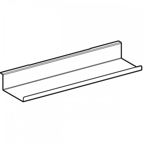 Geberit fali polc, 45x5.5x13cm, fehér / matt pórszórt 502.326.01.3