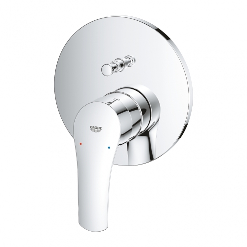 Grohe Eurosmart egykaros falba épített zuhanycsaptelep, 2 fogyasztóhoz 24043003