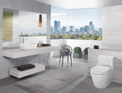 Villeroy & Boch Architectura 60x40 cm ráültethető mosdó túlfolyóval CeramicPlus felülettel 5A2660R1