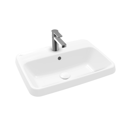 Villeroy & Boch Architectura 60x45 cm beépíthető mosdó túlfolyóval CeramicPlus felülettel 5A6760R1