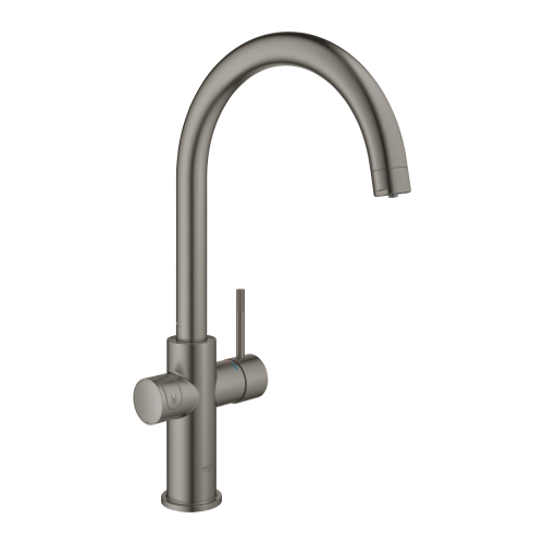 Grohe Blue Home C-kifolyóval, szálcsiszolt grafit 31455AL1