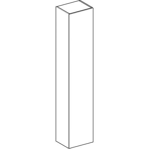 Geberit ONE magas szekrény, egy ajtóval, 36x180x29.1cm, fehér/magasfényű bevonat 505.083.00.1