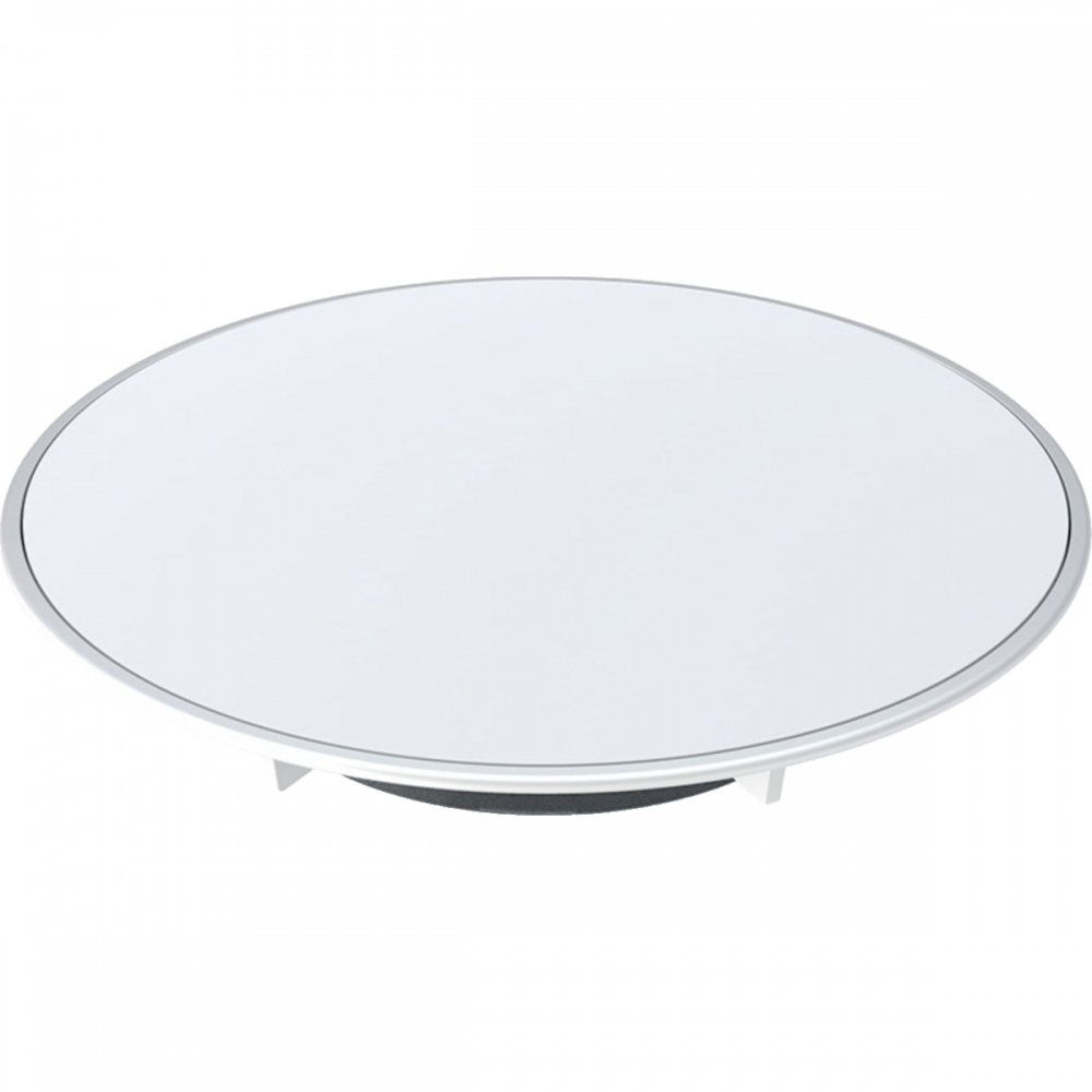 Geberit szelepfedél d90, zuhanytálca lefolyóhoz, 30 / 50 mm vízzár magasság: matt fehér/matt króm 150.266.KJ.1