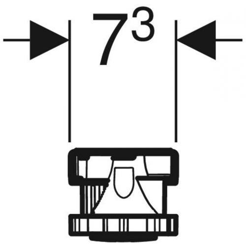 Geberit lábkészlet 140 cm-es gyantakő zuhanytálcákhoz, 6-12cm magas (3 db 70cm hosszú keresztelem és 6 db láb) 554.958.00.1