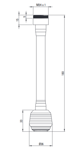 Deante 2 funkciós perlátor flexibilis csővel ANW_062K