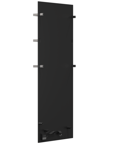 AREZZO design ONYX BLACK 3 elektromos törölközőszárító radiátor AR-ONYX3MB