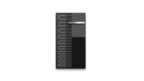 AREZZO design ONYX BLACK 2 elektromos törölközőszárító radiátor AR-ONYX2MB