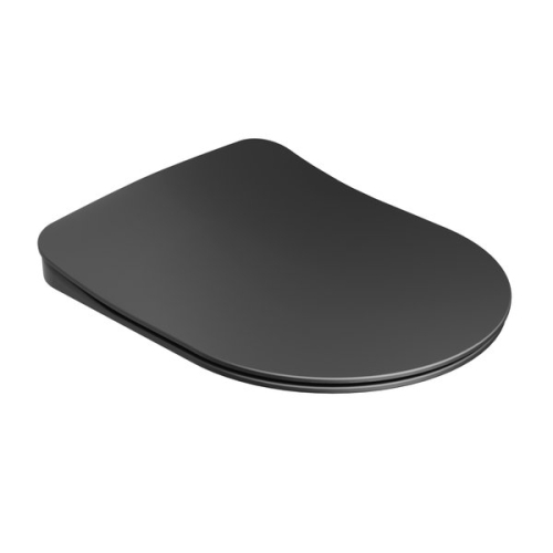 Ravak Uni Chrome Flat WC ülőke fekete X01795