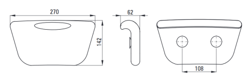 Deante fejtámla fekete KZG_N28W