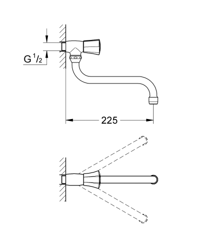 Grohe Costa L kifolyó 30484001