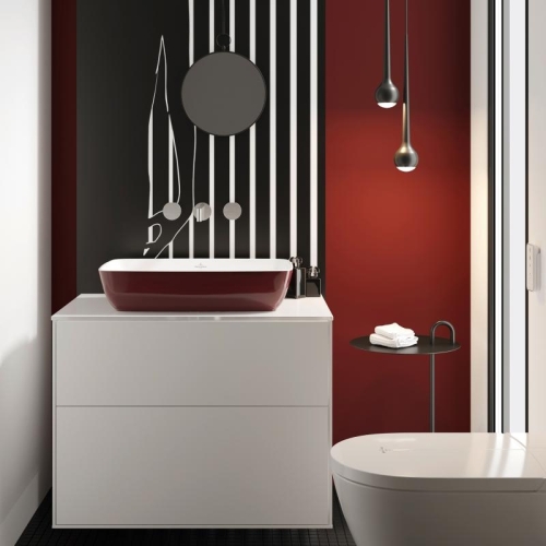 Villeroy & Boch Artis 58x38 cm ráültethető mosdó Bordeaux 417258BCS9