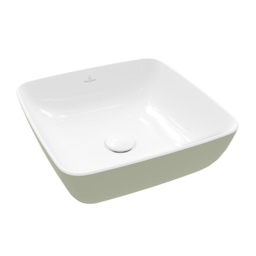 Villeroy & Boch Artis 41x41 cm ráültethető mosdó Sage Green 417841BCS8