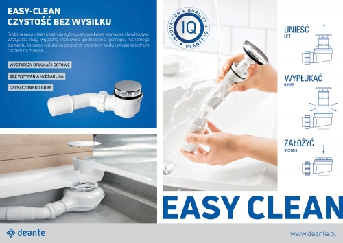 Deante Easy Clean zuhanytálca szifon NHC_025C