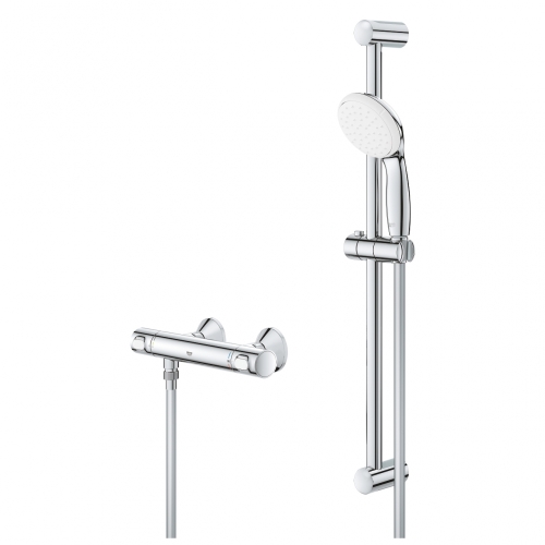 GROHE Grohtherm 500 termosztátos zuhany csaptelep zuhanyszettel 34796000