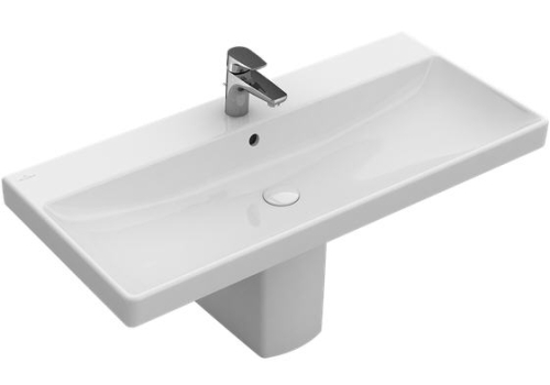 Villeroy & Boch Avento 80x47 cm mosdó CeramicPlus felülettel Stone White 415680RW