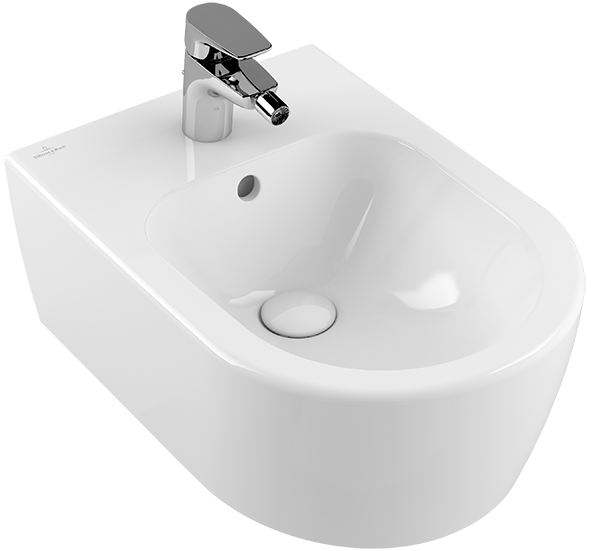 Villeroy & Boch Avento fali bide CeramicPlus felülettel Stone White 540500RW