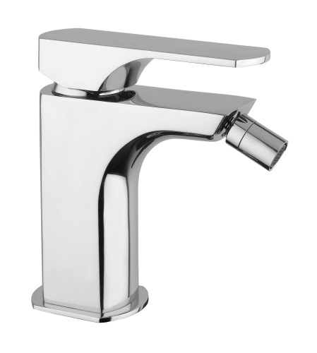 Bugnatese Planet Bidet csaptelep leeresztővel, matt fehér 2423OP