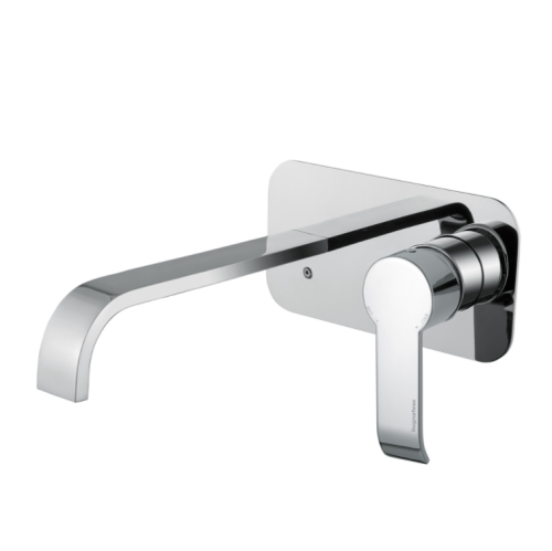 Bugnatese Tess fali mosdó csaptelep 20 cm-es kifolyóval klikk-klakk leeresztővel, króm 9647SCCR