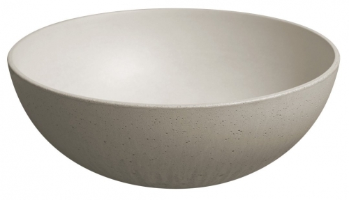 Sapho FORMIGO beton mosdó, átm:39cm, homok FG033