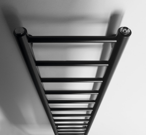Sapho DINA 300x1380 mm fürdőszobai radiátor, matt fekete IR373B