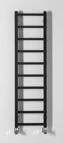 Sapho METRO LIGHT 300x1140mm fürdőszobai radiátor, matt fekete IR444