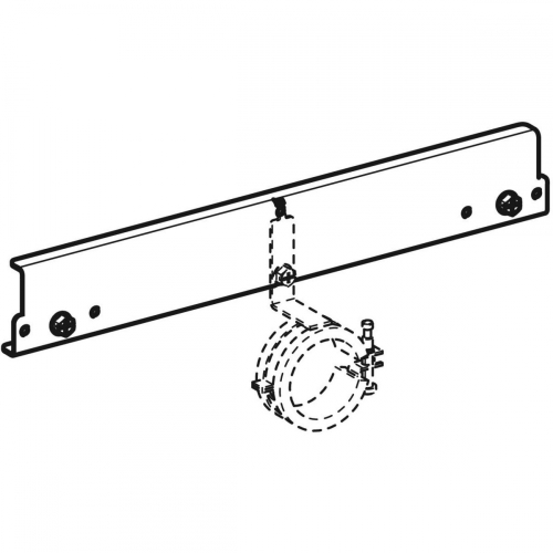 Geberit Duofix rögzítés középső lefolyóhoz, két mosdó szerelőelem között 111.027.00.1