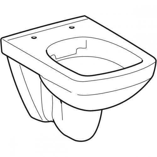 Geberit Selnova Compact fali WC mélyöblítésű, rövidített kivitel, Rimfree, 48cm 500.280.01.7