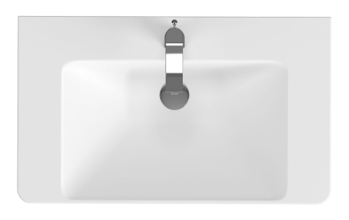 Cersanit MILLE 81x48 cm fali mosdó, fehér K675-003