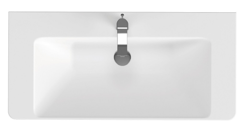 Cersanit MILLE 101x48 cm fali mosdó, fehér K11-2324