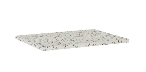 AREZZO design TERRAZZO márványpult 60x46x2 cm mix matt AR-168813