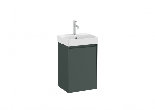 Roca Ona Compact 40 cm fürdőszoba bútor mosdóval, matt zöld A851677513