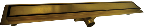 Roltechnik rozsdamentes zuhanyfolyóka 600 mm arany RRFG-600